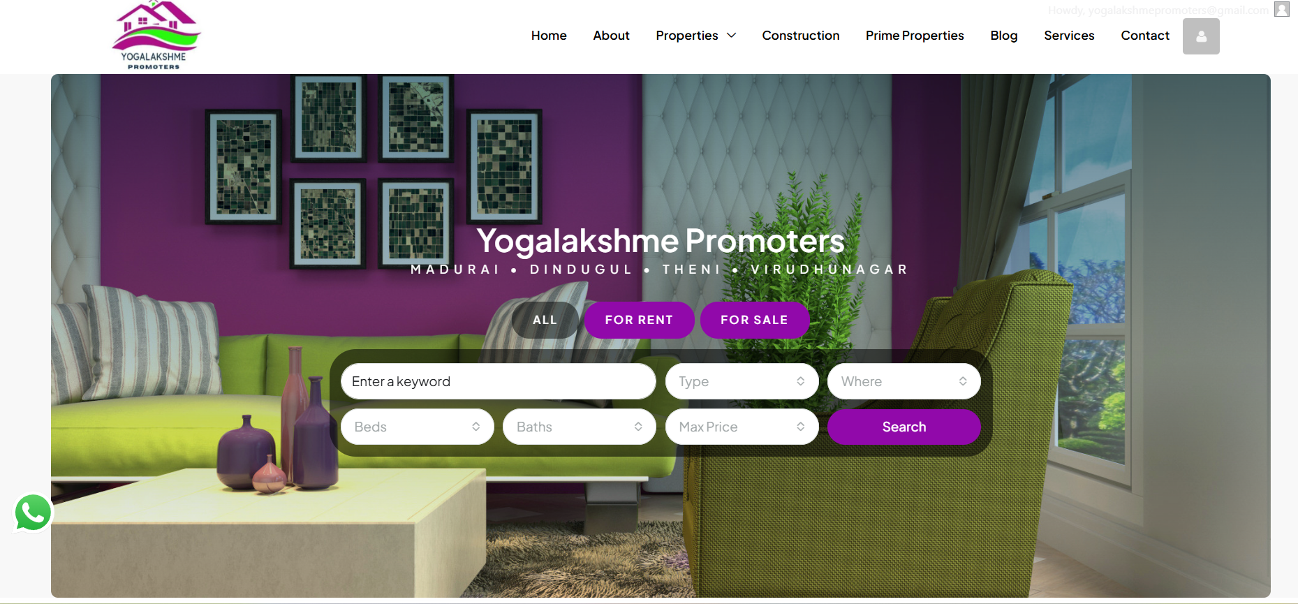 yogalakshmepromoters - hurryep technologies
